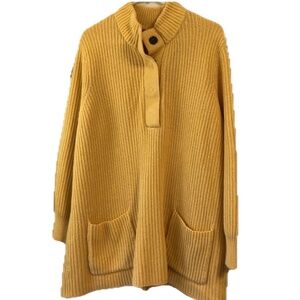 SOFT SURROUNDINGS Women Size 2X Yellow Sweater